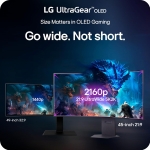 LG UltraGear 45GX950A-B 44.5" OLED, 330Hz / 165Hz, 0.03ms, 21:9 5K2K WUHD (5120 x 2160), AMD FreeSync Premium Pro, VESA DisplayHDR True Black 400. 800R Извит геймърски монитор