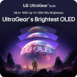 LG UltraGear 45GX950A-B 44.5" OLED, 330Hz / 165Hz, 0.03ms, 21:9 5K2K WUHD (5120 x 2160), AMD FreeSync Premium Pro, VESA DisplayHDR True Black 400. 800R Извит геймърски монитор