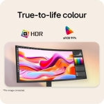 LG UltraWide 34U620B-B 34" VA, 144Hz, 5ms, 21:9 Ultra Wide QHD (3440 x 1440), AMD FreeSync Premium, HDR10, 1800R Извит геймърски монитор