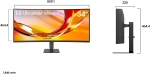LG UltraWide 34U620B-B 34" VA, 144Hz, 5ms, 21:9 Ultra Wide QHD (3440 x 1440), AMD FreeSync Premium, HDR10, 1800R Извит геймърски монитор