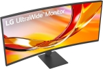 LG UltraWide 34U640B-B 34" VA, 144Hz, 5ms, 21:9 Ultra Wide QHD (3440 x 1440), AMD FreeSync Premium, HDR10, 1800R Извит геймърски монитор