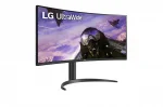 LG UltraWide 34WP65CP-B 34, VA, 160 Hz, 1ms, 219, UWQHD (3440 x 1440), FreeSync Premium, 1500R Curved Извит геймърски монитор