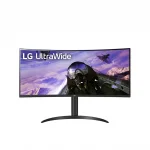 LG UltraWide 34WP65CP-B 34, VA, 160 Hz, 1ms, 219, UWQHD (3440 x 1440), FreeSync Premium, 1500R Curved Извит геймърски монитор