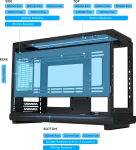 Lian Li A3-mATX Glass Edition Black Компютърна кутия