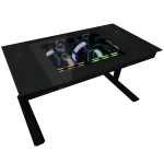 Lian Li DK07X Black Електрическо бюро с вградена компютърна кутия