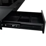 Lian Li DK07X Black Електрическо бюро с вградена компютърна кутия