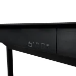 Lian Li DK07X Black Електрическо бюро с вградена компютърна кутия