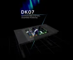 Lian Li DK07X Black Електрическо бюро с вградена компютърна кутия