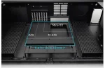 Lian Li DK07X Black Електрическо бюро с вградена компютърна кутия