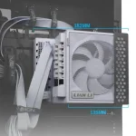 Lian Li EDGE Gold 1000W White, 80 Plus Gold, Модулно, PCIe Gen 5.1, ATX 3.1 Захранване за компютър