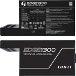 Lian Li EDGE Platinum 1300W Black, 80 Plus Platinum, Модулно, PCIe Gen 5.1, ATX 3.1 Захранване за компютър