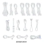 Lian Li EDGE Platinum 1000W White, 80 Plus Platinum, Модулно, PCIe Gen 5.1, ATX 3.1 Захранване за компютър