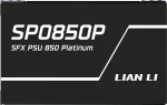 Lian Li SP1000 Black Platinum 1000W, 80 Plus Platinum, SFX, Напълно модулно, PCIe Gen 5.1, ATX 3.1 Захранване за компютър