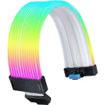 Lian Li Strimer Wireless PW16-121W 12V-2x6 Wide ARGB Кабел удължител за видеокарта