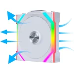 Lian Li UNI FAN SL-INF 120 120mm ARGB White Комплект 3 броя вентилатори и контролер