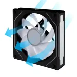 Lian Li UNI FAN SL-INF 120mm ARGB Black Reverse Комплект 3 броя вентилатора и контролер