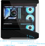 Lian Li Vector V100R MINI ARGB Black Компютърна кутия