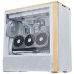 Lian Li VG4-5-V4W 4-Slot Vertical GPU Kit PCIe 5.0 White Вертикален комплект за видеокарта