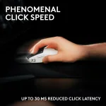 Logitech G PRO X2 SUPERSTRIKE Безжична геймърска мишка