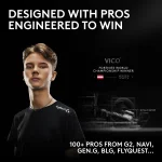 Logitech G PRO X2 SUPERSTRIKE Безжична геймърска мишка