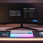 Logitech G512 X Palm Rest 75 Transparent поставка за китки