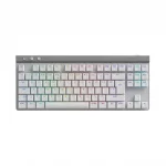 Logitech G515 Lightspeed TKL White Безжична геймърска нископрофилна механична клавиатура с Low Profile GL Tactile суичове