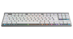 Logitech G515 Lightspeed TKL White Безжична геймърска нископрофилна механична клавиатура с Low Profile GL Tactile суичове