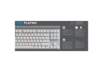 Logitech G515 Lightspeed TKL White Безжична геймърска нископрофилна механична клавиатура с Low Profile GL Tactile суичове