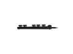 Logitech G515 RAPID TKL Black Геймърска нископрофилна механична клавиатура с Logitech Low Profile Magnetic Analog регулируеми суичове