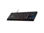Logitech G515 RAPID TKL Black Геймърска нископрофилна механична клавиатура с Logitech Low Profile Magnetic Analog регулируеми суичове