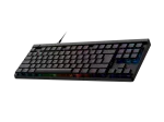 Logitech G515 TKL Black Геймърска нископрофилна механична клавиатура с Low Profile GL Tactile суичове