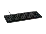 Logitech G515 TKL Black Геймърска нископрофилна механична клавиатура с Low Profile GL Tactile суичове