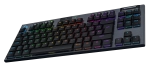 Logitech G915 X Lightspeed TKL Безжична механична геймърска нископрофилна клавиатура с GL Tactile суичове