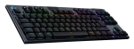 Logitech G915 X Lightspeed TKL Безжична механична геймърска нископрофилна клавиатура с GL Tactile суичове