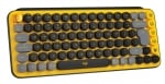 Logitech POP Keys Blast Yellow Безжична механична клавиатура с TTC Brown суичове