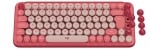 Logitech POP Keys Heartbreaker Rose Безжична механична клавиатура с TTC Brown суичове