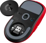 Logitech G PRO X SUPERLIGHT 2 SE Red Безжична геймърска мишка