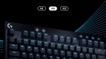 Logitech PRO X TKL RAPID Magenta Геймърска механична клавиатура с Logitech Magnetic Analog регулируеми суичове