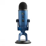 Logitech YETI Midnight Blue Настолен геймърски микрофон за стрийминг