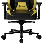 LORGAR Base 311 Yellow Ергономичен геймърски стол