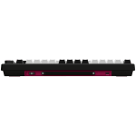Lorgar KBP7075W White Безжична геймърска механична клавиатура с Lorgar Toxic Purple суичове