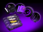 Lorgar KBP7075W White Безжична геймърска механична клавиатура с Lorgar Toxic Purple суичове