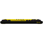 Lorgar KBP7075W White Безжична геймърска механична клавиатура с Lorgar Toxic Purple суичове