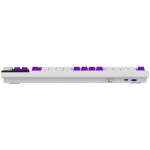 Lorgar KBP70TKLW Yellow Безжична геймърска механична клавиатура с Lorgar Toxic Purple суичове