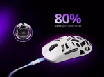 Lorgar MSE90W 4К White Безжична геймърска мишка