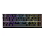 Madlions MAD 68 PRO Black 8K RGB Геймърска механична клавиатура с FGG Sealed Silver Magnetic регулируеми суичове