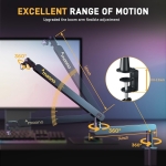 Maono BA92 Boom Arm Black Стойка за микрофон тип рамо