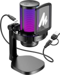 Maono DGM20 GamerWave Black USB Настолен геймърски микрофон