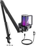 Maono DGM20S GamerWave Black USB Геймърски микрофон с рамо