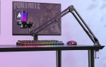 Maono DGM20S GamerWave Black USB Геймърски микрофон с рамо